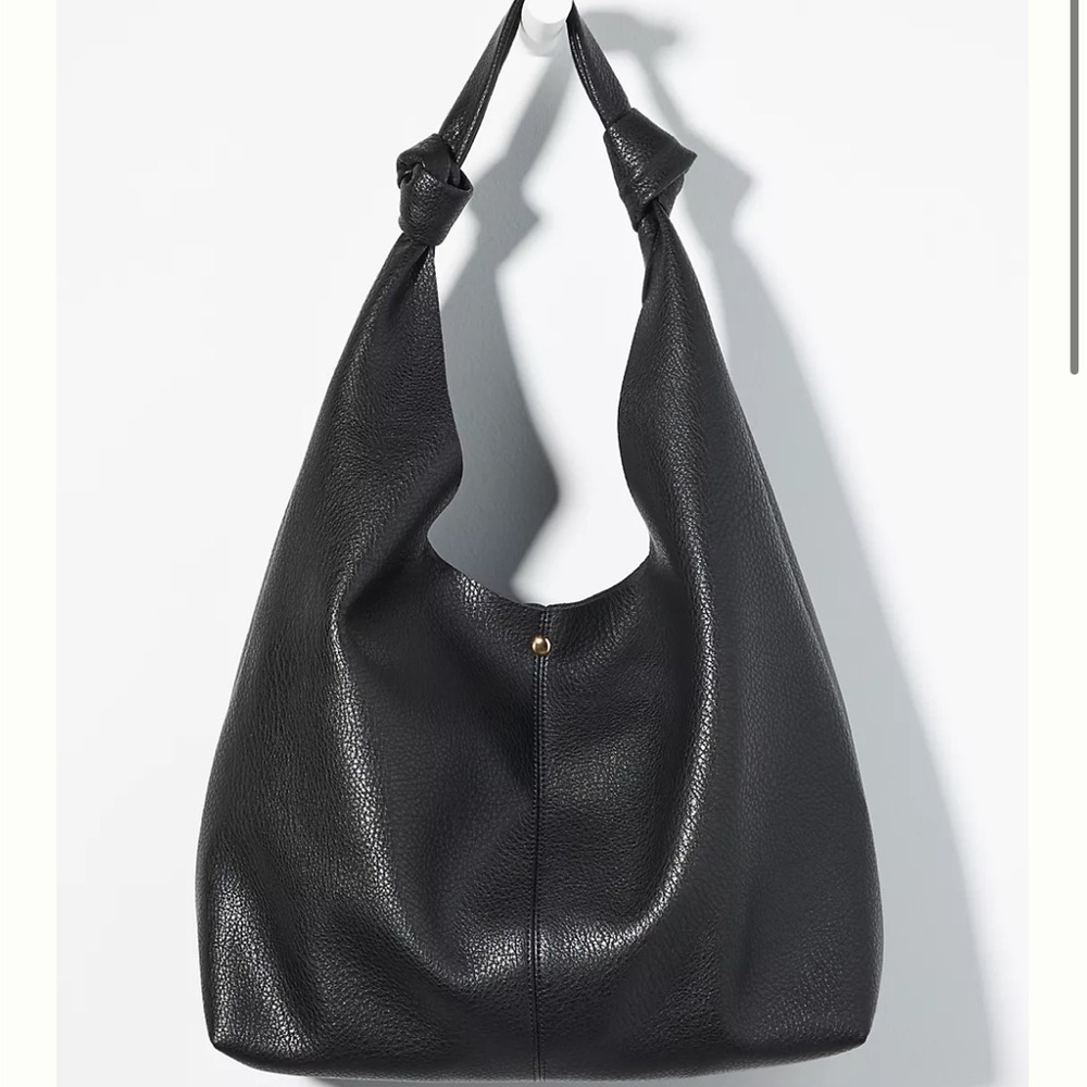 Anthropologie slouchy love knot bag